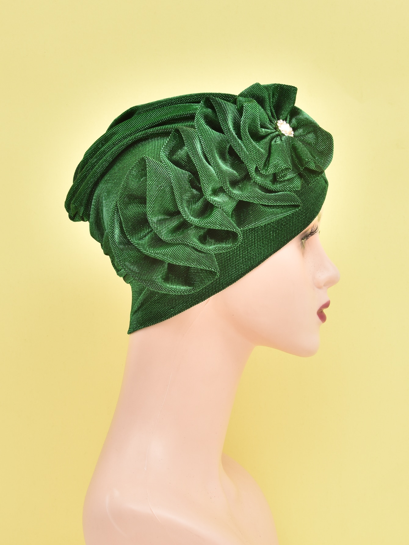 Flower Bandana Hat Head Wrap Hair Women Braided Turban Temu