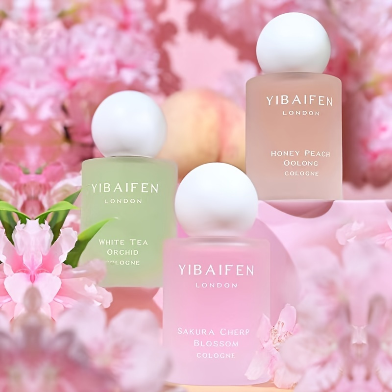 

Honey Peach Cherry Blossom Perfume Spray For Women Parfum Cologne Natural Fragrance 1.7fl.oz.