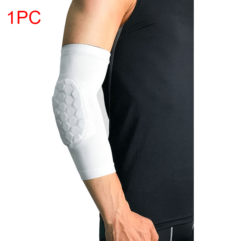 White Arm Sleeve for Baseball, Basketball, Football, & More