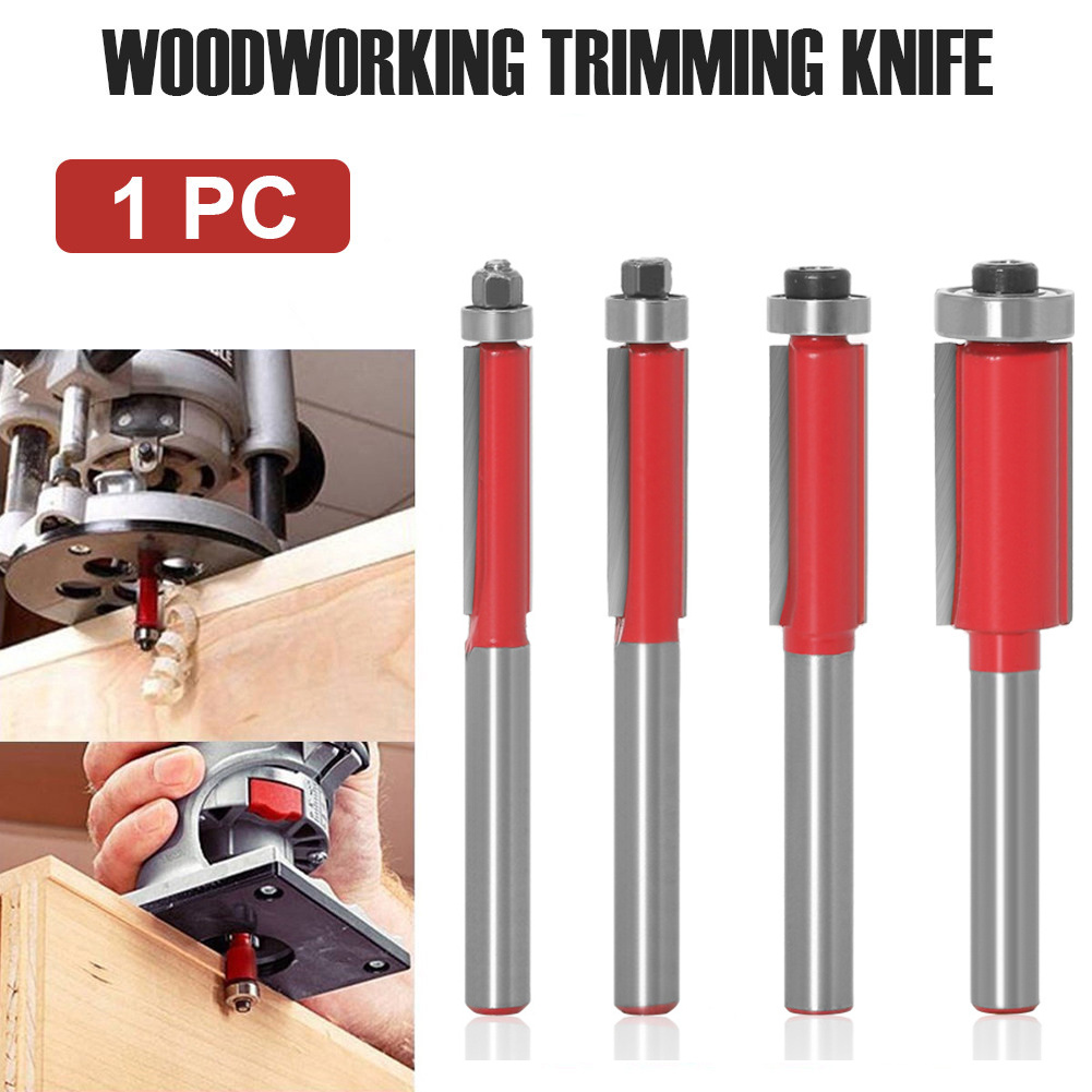 Shank Bearing Flush Trim Router Bit Woodworking - Temu