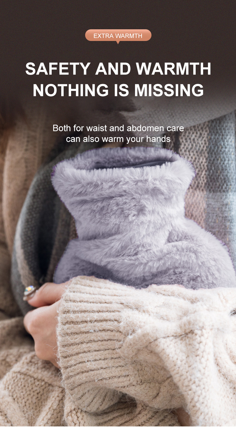 Hot Water Bottle Water Injection Hand Warmer Ice Water Bag - Temu