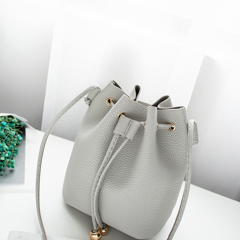 Bucket Bag 2023 | Leather Stylish Handbag Purse with Drawstings