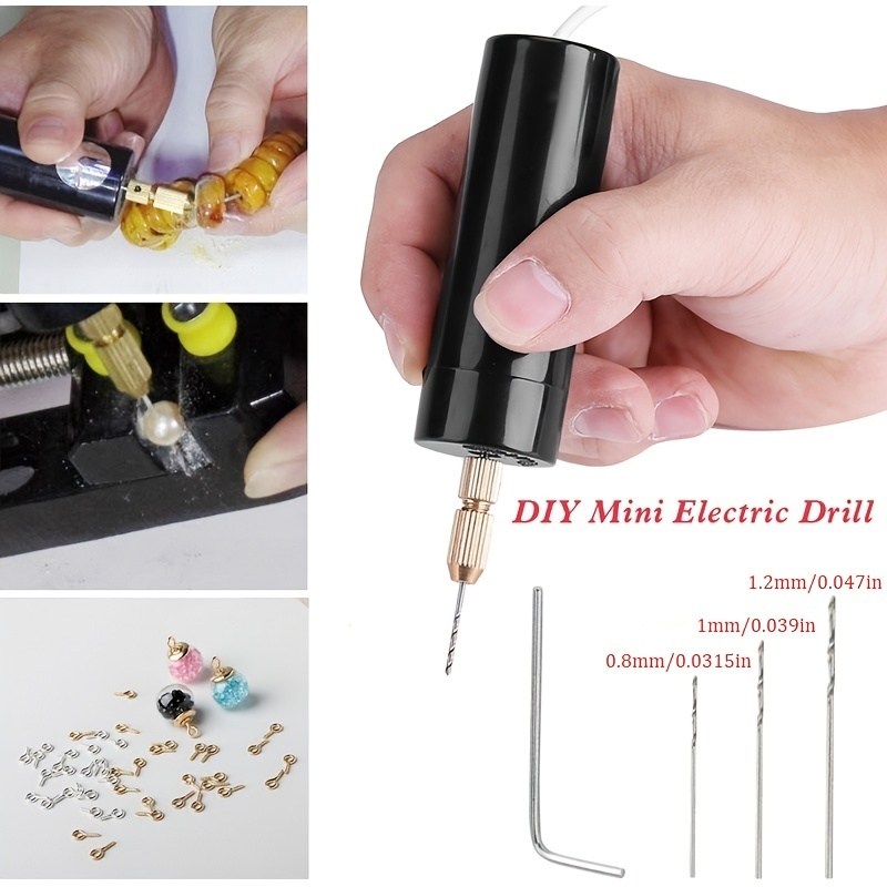 

Mini Electric Drills Portable Handheld Micro Usb Drill 5v For Jewelry Making Diy Wood Craft For Metal Wood Jewelry Tools