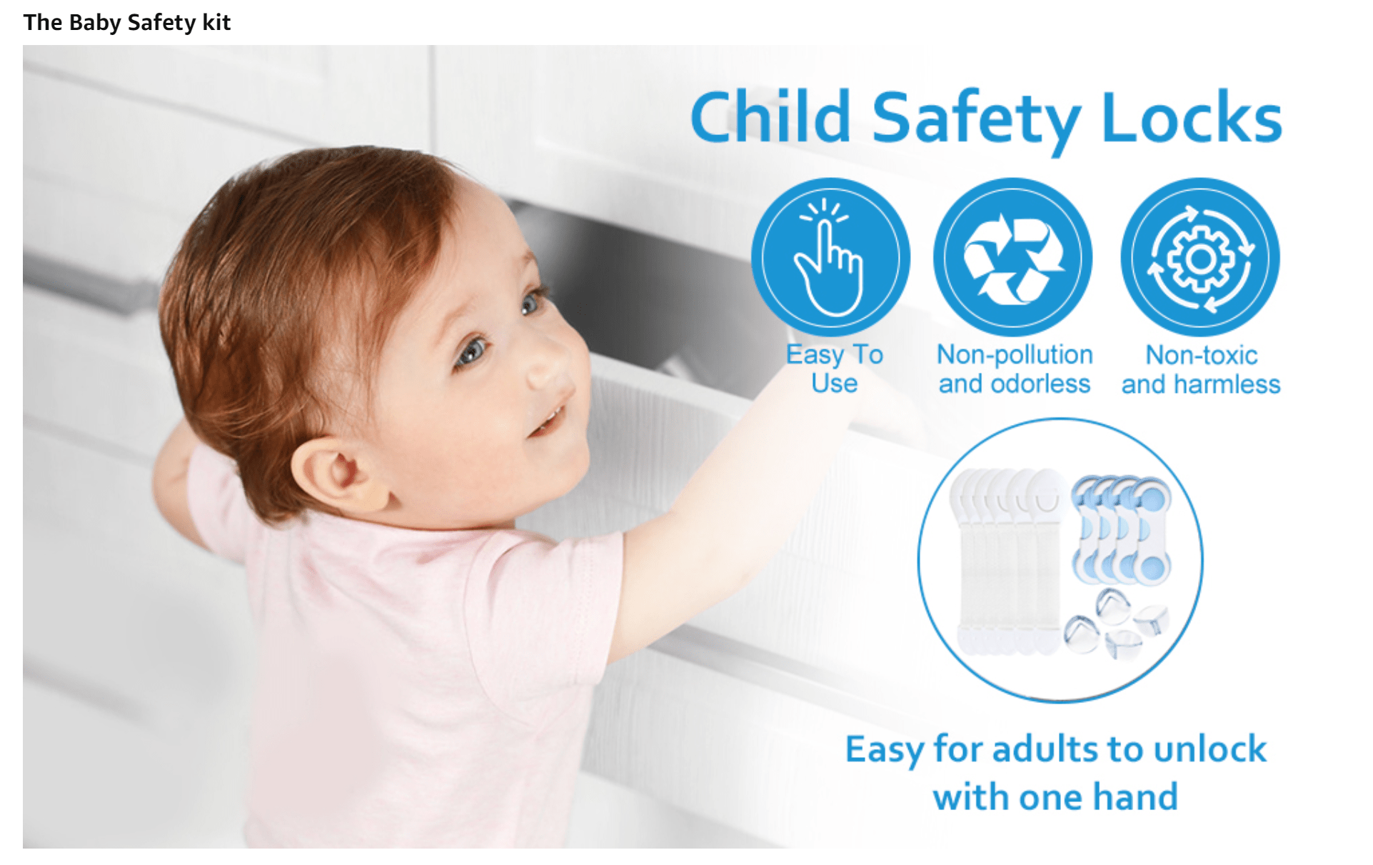The Baby Safety Kit Includes 4 + 6 Child Safety - Temu