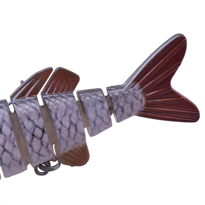 Proberros Pike Muskie Fishing Lure Lifelike 8 Segments - Temu