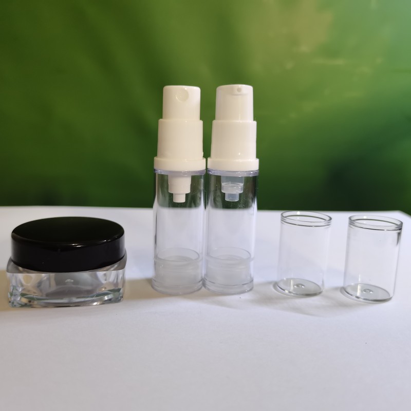 Airless Travel Dispensing Bottle Small Spray Bottle Portable Pressurized  Spray Bottle Cosmetic Hydration Lotion Sample Empty Bottle - China Plastic  Airless Lotion Bottle with Clear Lid, Ready to Ship Packaging