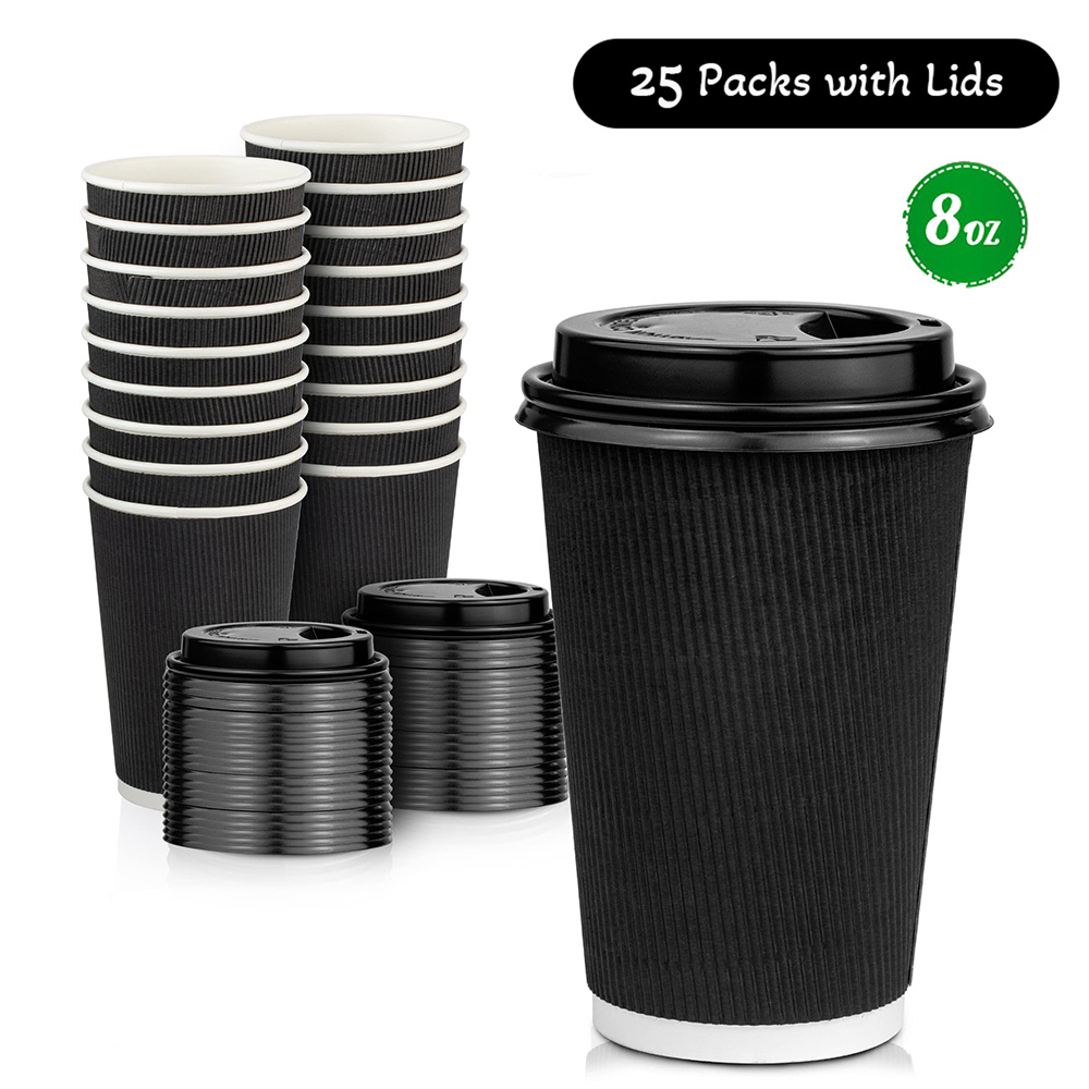 Disposable Hot Cup Double Layer Coffee Cup Paper Cups For - Temu