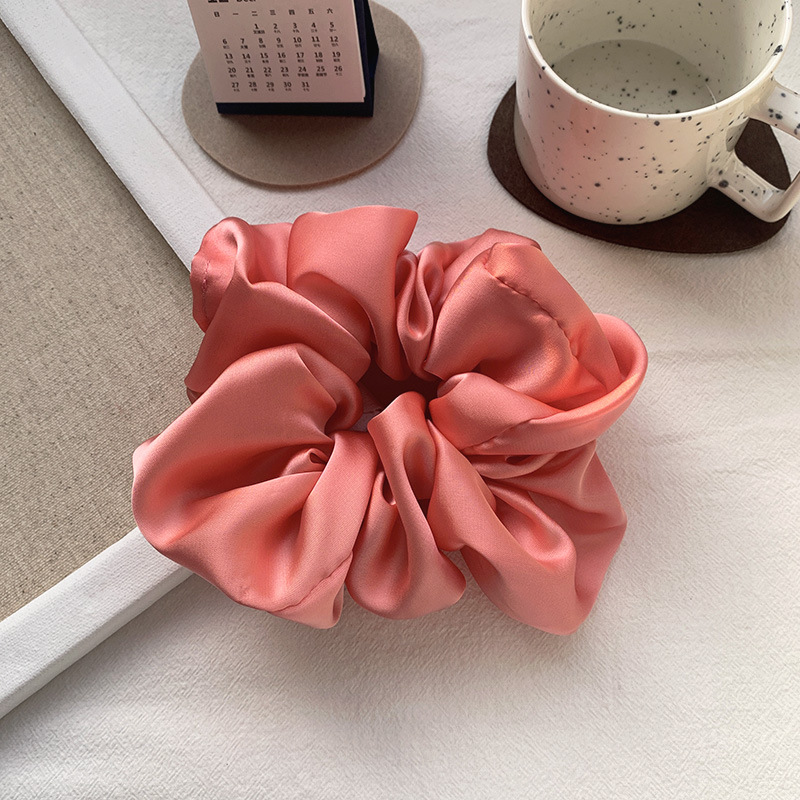 Oversized Satin Silk Extra Large Scrunchie XXL Big Scrunchy Hair Ties