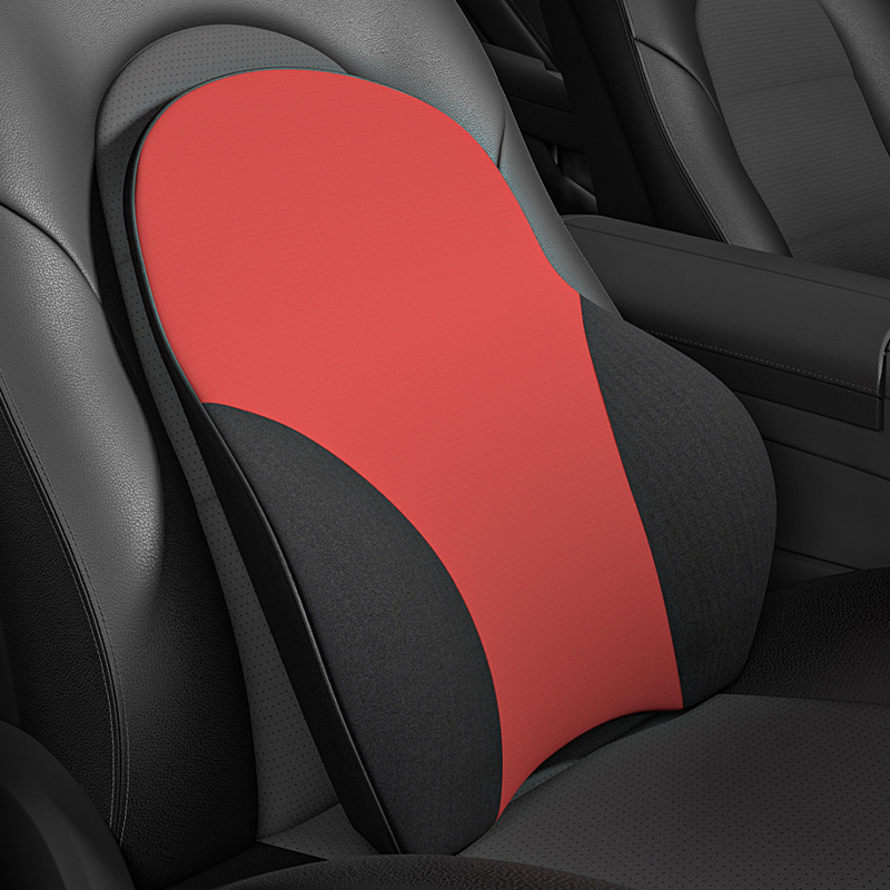 Car Headrest Pillow Waist Lumbar Protector Massage Breathable Memory F –  SEAMETAL
