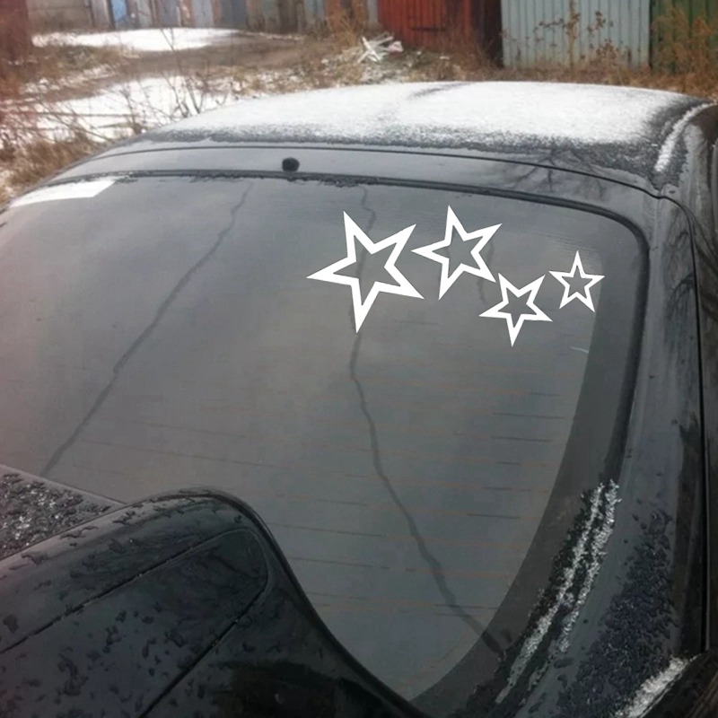 Pack 15 vinilos coche tuning estrellas - TenVinilo