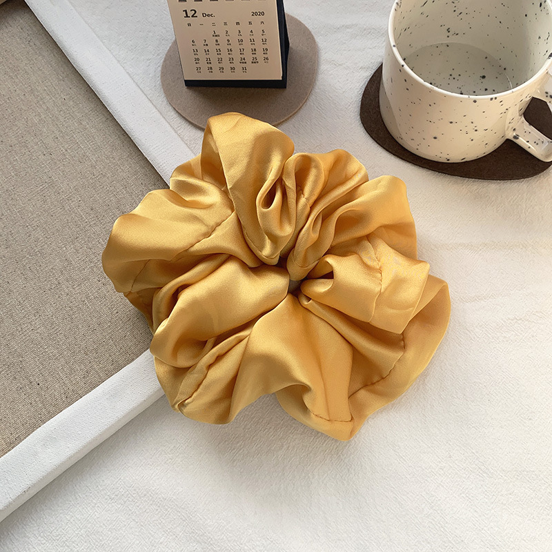 Oversized Satin Silk Extra Large Scrunchie XXL Big Scrunchy Hair Ties
