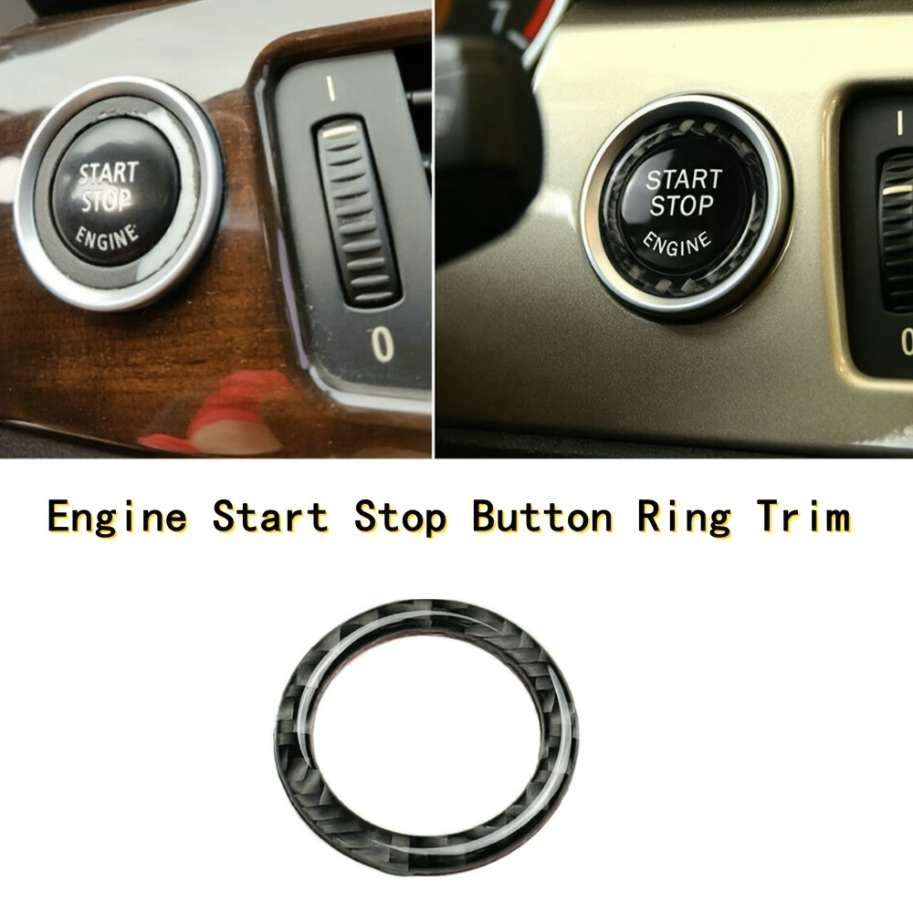 Engine Start Stop Button Ring Trim Leichtgewichtiger
