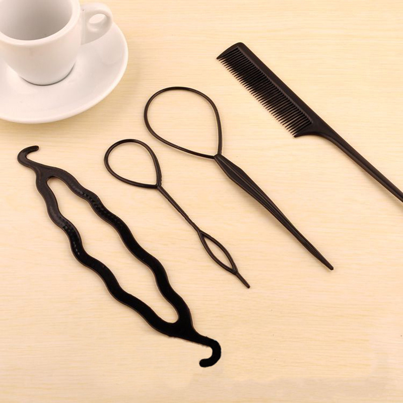 Hair Braiding Hairdressing Tools Tail Hair Braid Hair - Temu