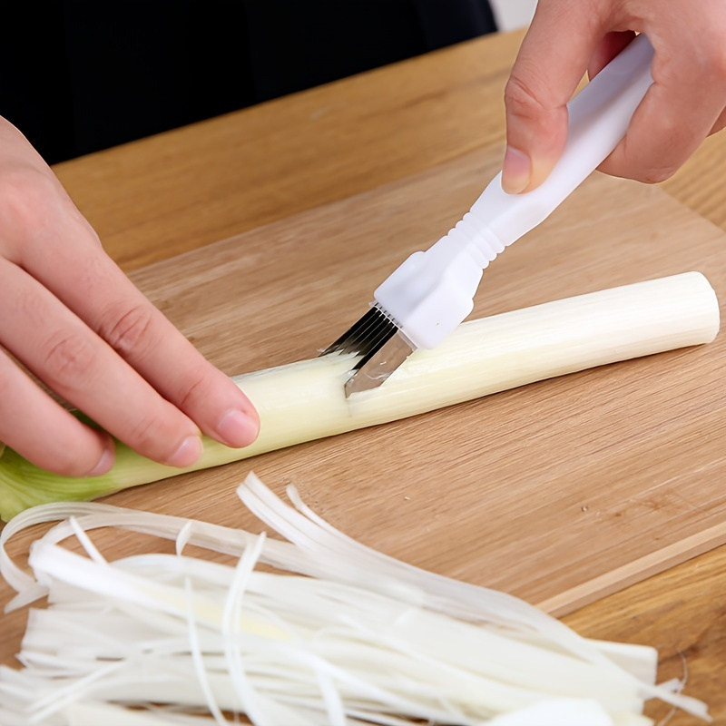 Green Onion Knife Stainless Steel Chopped Spring Onion Slicer