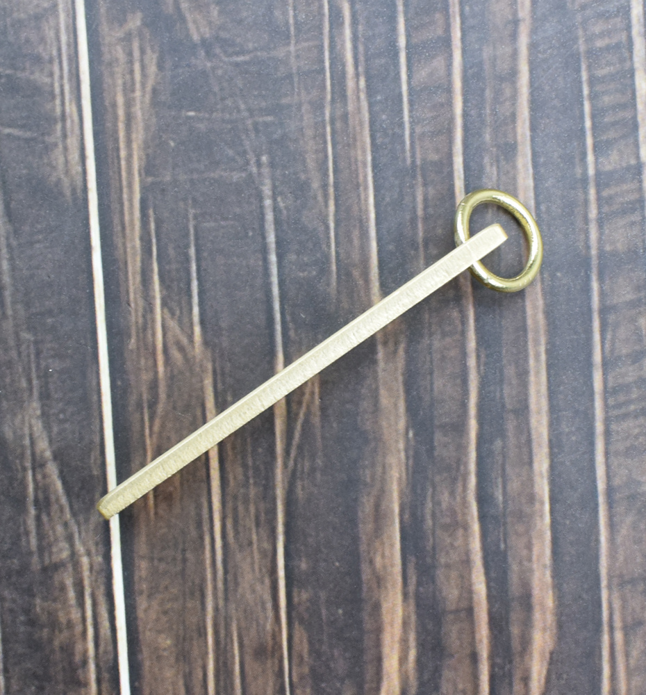 9/16*2 1/2 Brass Mini Ruler key chain ruler metal ruler Brass Ruler –  Rosebeading Official