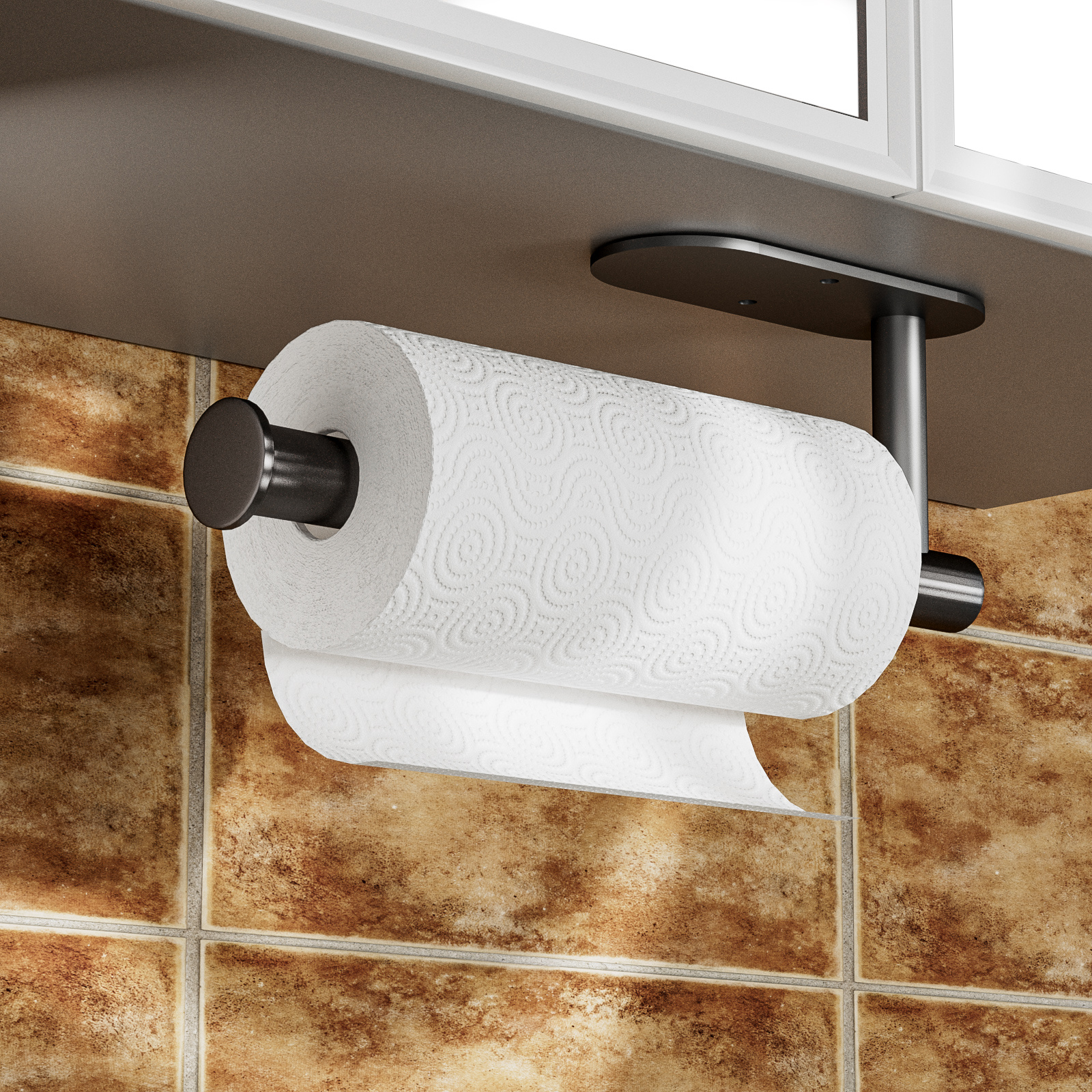 Stainless Steel Kitchen Towel Rack Black Kitchen And Bathroom Stainless