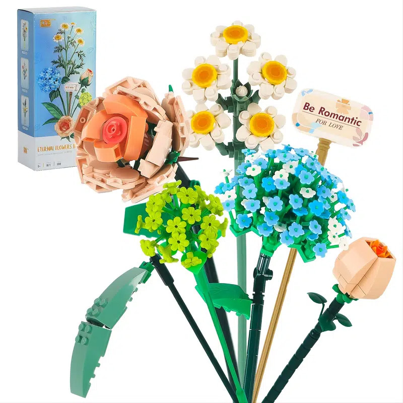 547pcs Bouquet Fiori Mini Set Costruzione Giocattoli Bouquet - Temu  Switzerland