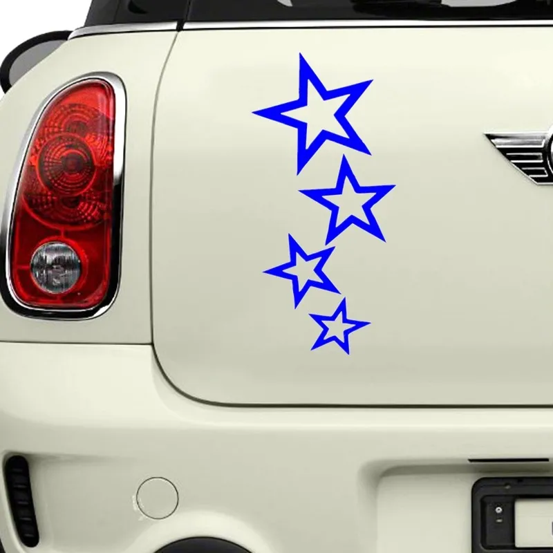 Brighten Up Your Ride With Cute Star Stickers Waterproof Vinyl Car Bumper  Decals For Cars Trucks Motorcycles More - Automotive - Temu