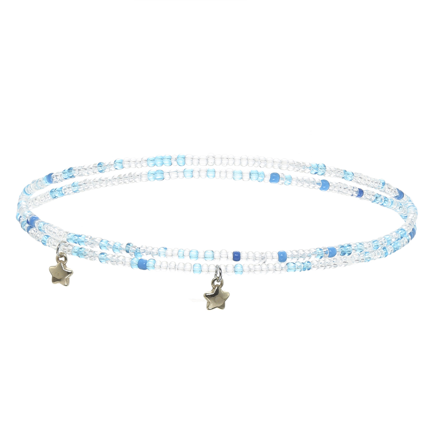 Colorful Beaded Body Chain Elastic String Waist Chain