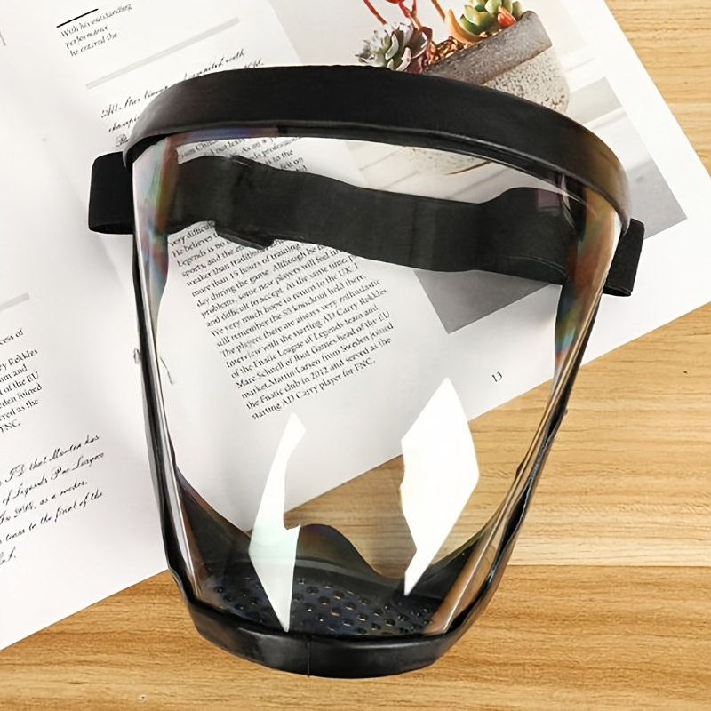 Anti Fog And Full Face High Definition Face Mask Transparent