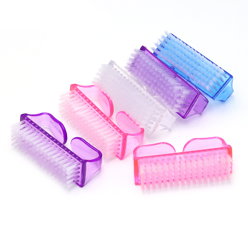 FRCOLOR 1pc Nail Scrub Brush Stuckers Soft Nail Brush Toe Cleaning Brush  Fingernail Brush Nail Duster Brush Nail Collector Nail Dust Collector  Powder