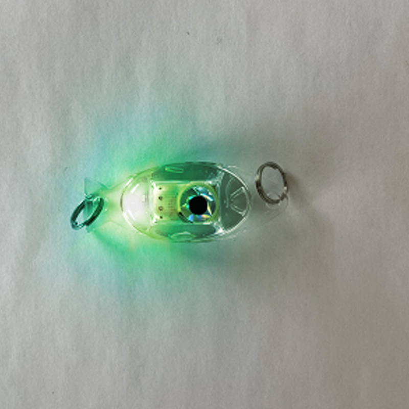 Alomejor Deep Fish Attracting Indicator, Clear Plastic Light Housing  Explosion Proof Easy Use Underwater Deep Drop LED Flashlight Bait Fishing  Lamp