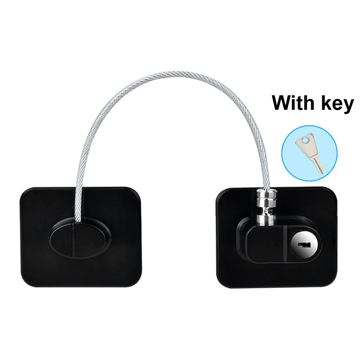 Safety Locks refrigerator Lock With Keys for Fridge Cabinets - Temu