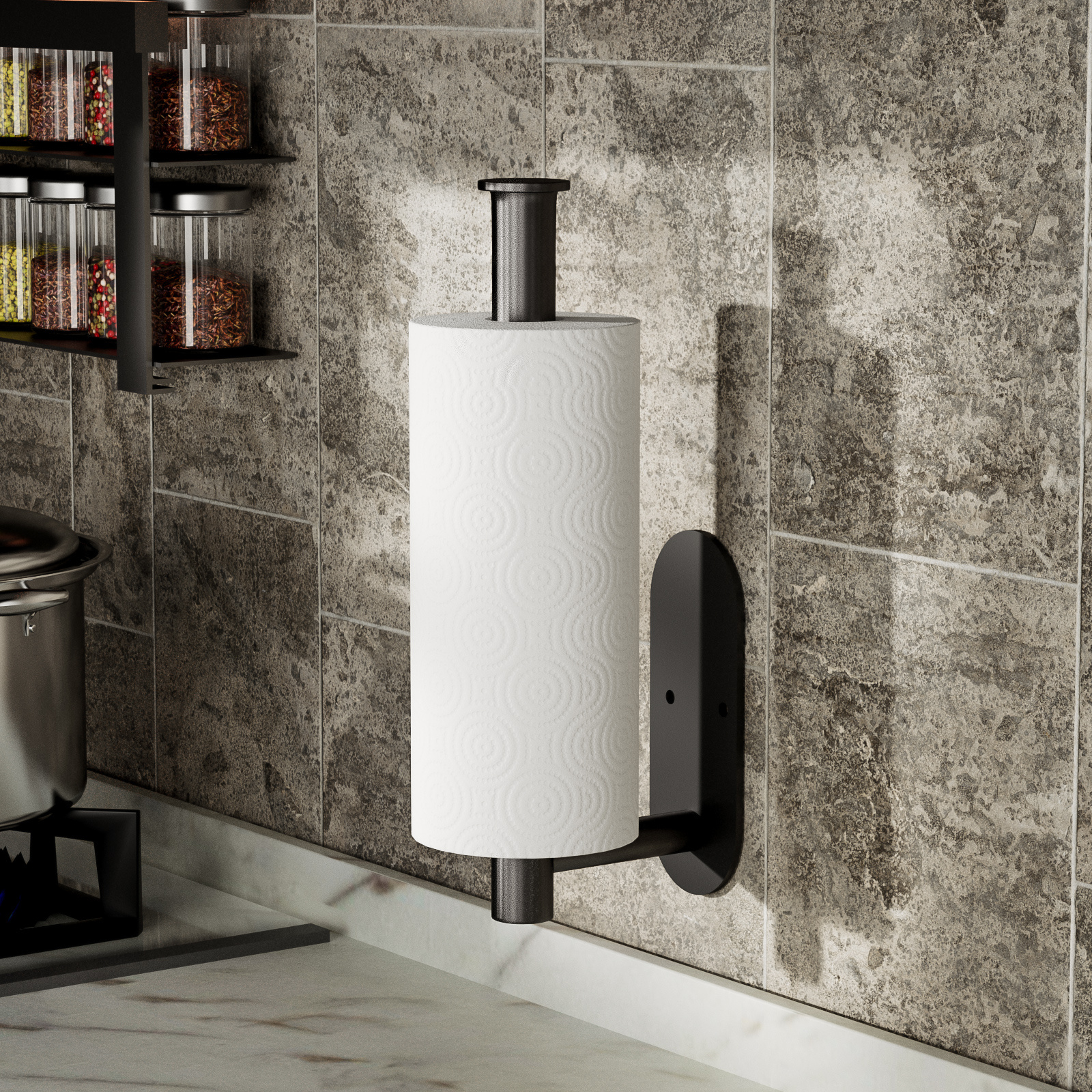 Stainless Steel Kitchen Towel Rack Black Kitchen And Bathroom Stainless