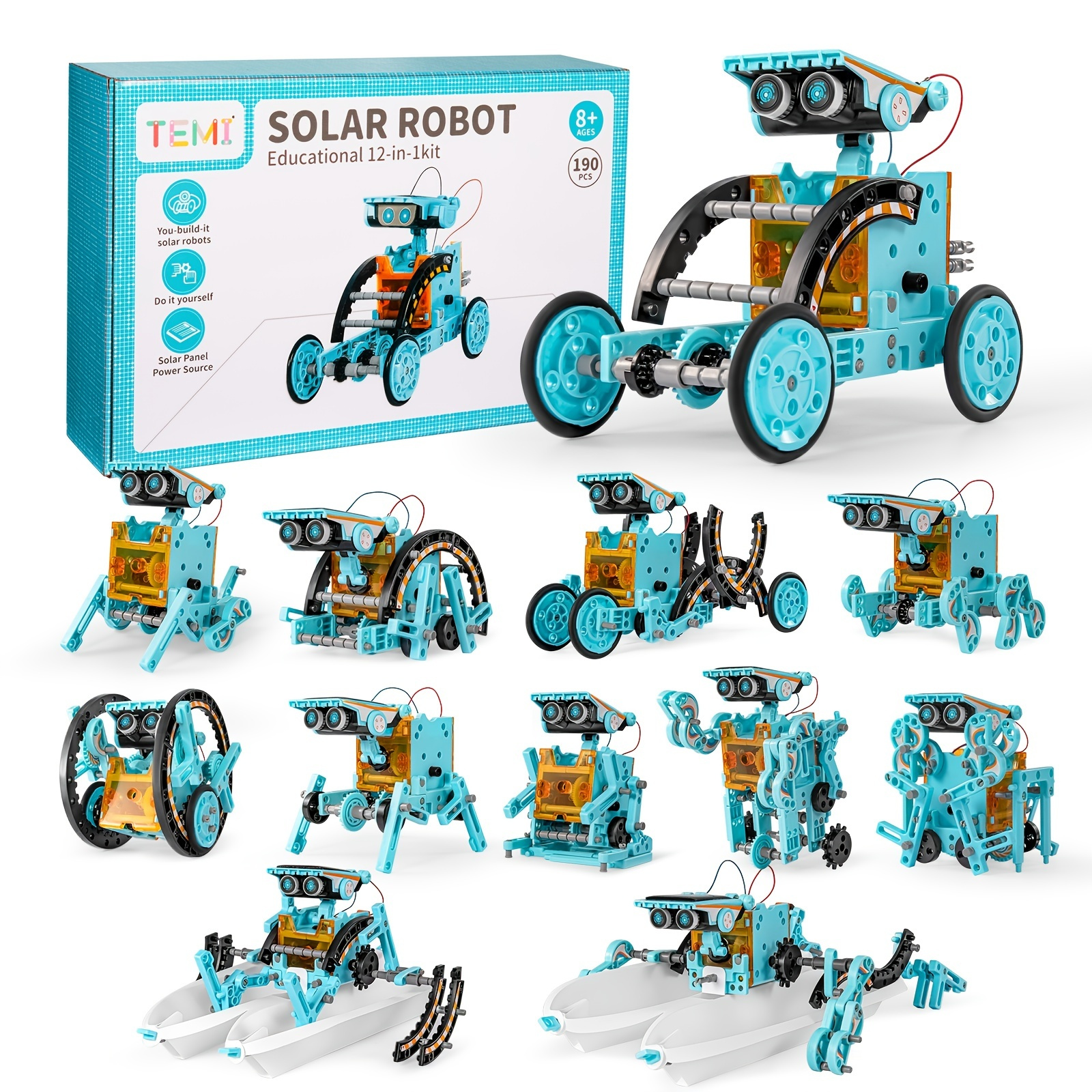 Educational Solar Robot Kit: Unleash Your Child's Creativity - Temu