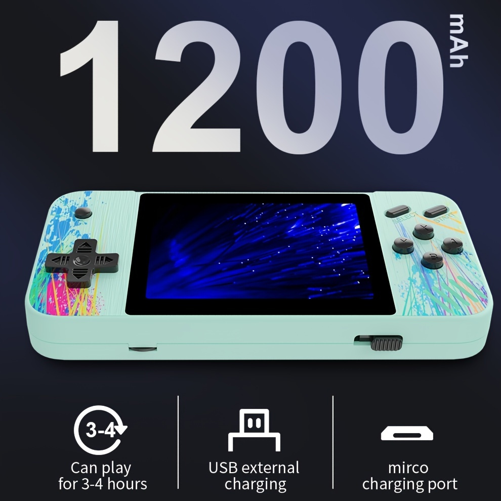 Handheld Game Console Pro Retro Game Console Built In Classic Games