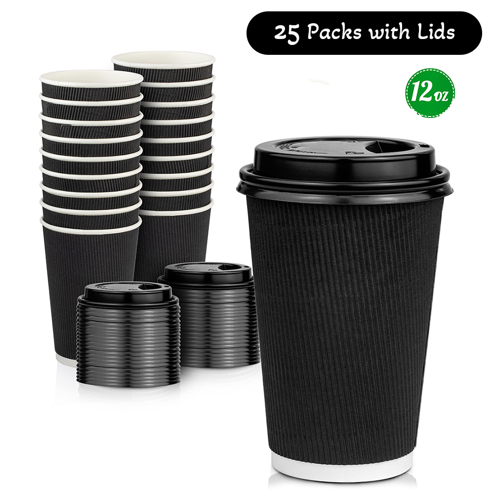 Disposable Hot Cup Double Layer Coffee Cup Paper Cups For - Temu