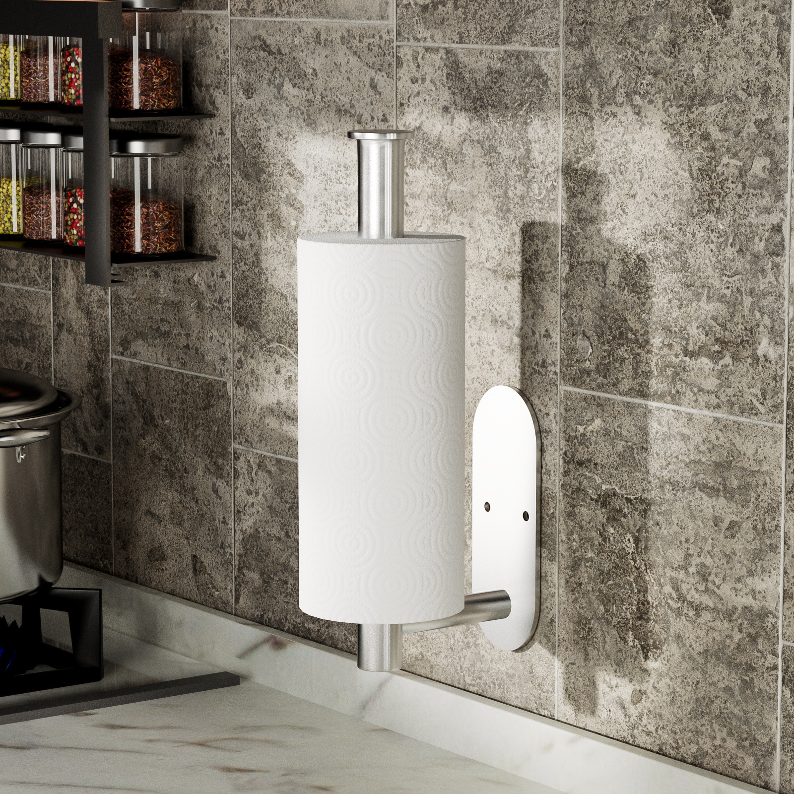Paper Towel Holder, Kitchen, Bathroom, Sanitary Paper Towel Rack