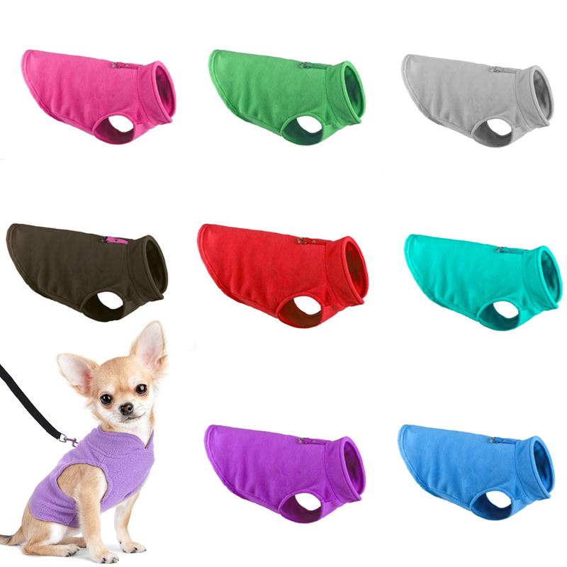 

Winter Soft Fleece Pet Dog Clothes Puppy Clothing French Bulldog, Costumes Jacket For Small Dog