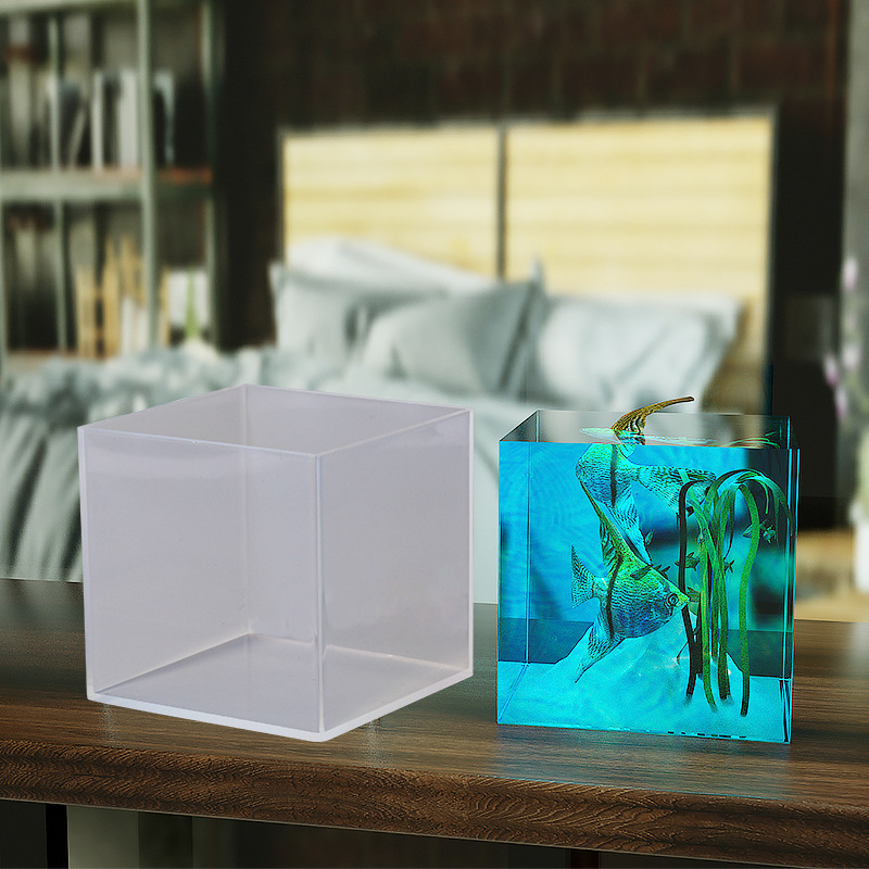 To Cubic Silicone Resin Mold, Epoxy Mould Liquid High-transparent Cube  Silicone Mold For Insect Specimen Dried Flower Epoxy Ornaments, Diy Art  Crafts, Home Decoration - Temu