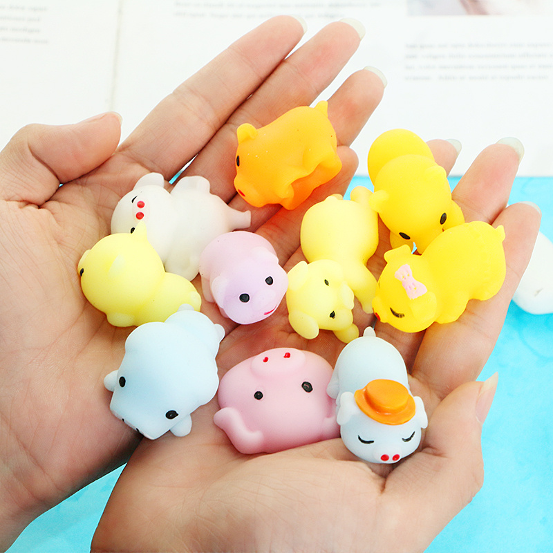 Mini Squishy Toys Kids Party Favors Random Animals Mini - Temu