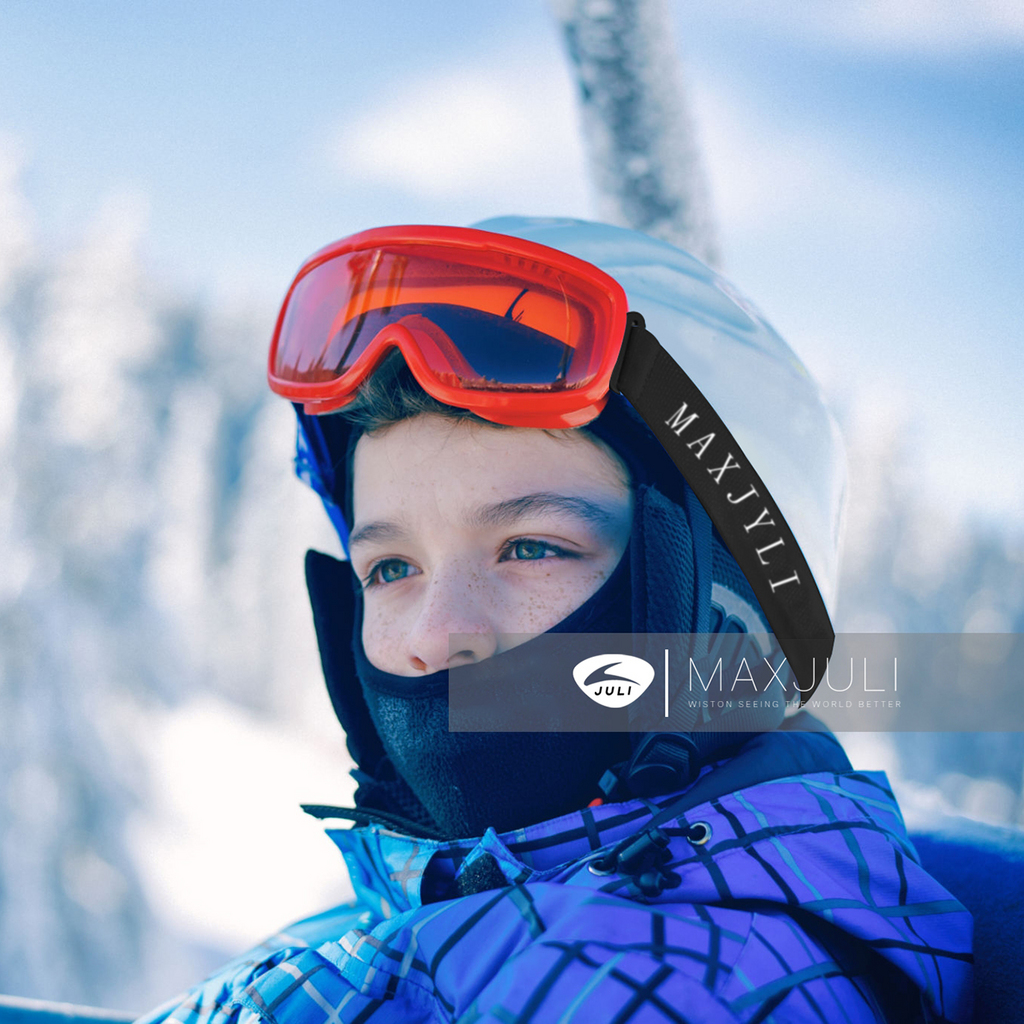 JULI - anteojos de esquí para niños, snowboard y nieve, motos de