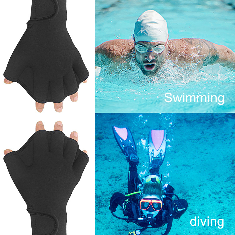 Natation Main Paddle Gants de Natation Palmes de Natation Femmes Hommes  Entraîneur de Natation Taille L