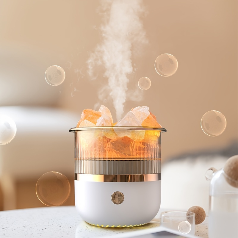 Humidificador Forma Estrecha 270 Ml Luz Ambiental Led 7 - Temu