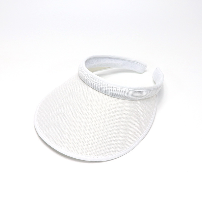 Straw Visor Hat Outdoor Sun Protection Hat for Women