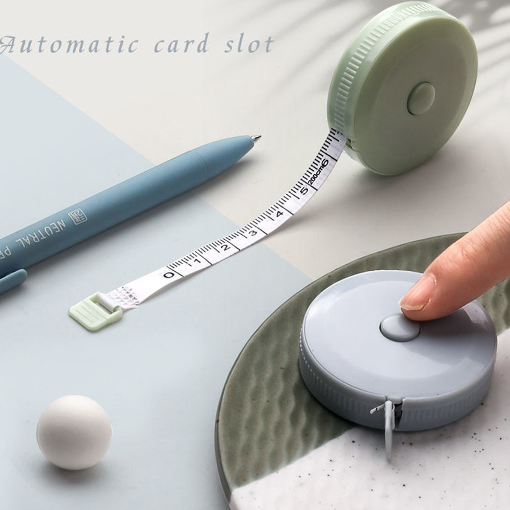 150 CM 60 Inches Double Scale Soft Tape Measure Flexible Ruler For Measuring Weight Loss Medical Body Measurement Sewing Tailor Dressmaker Cloth Ruler