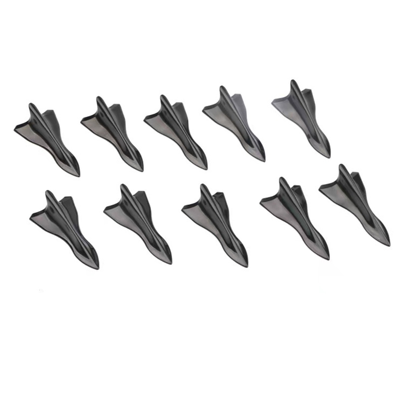 Black Universal Rear Roof Shark Fins Spoiler Shark Fin - Temu