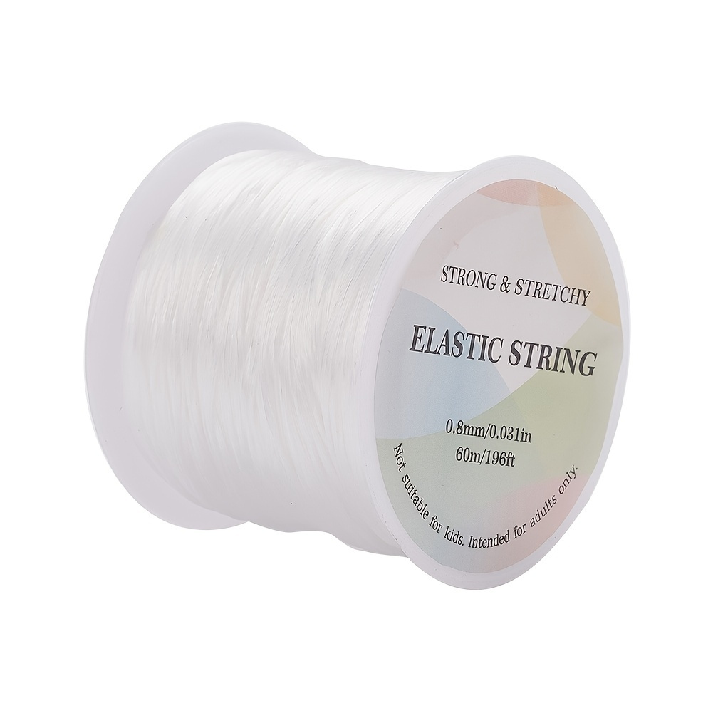 60 100 Meters Elastic Cord String Transparent Elastic Thread - Temu