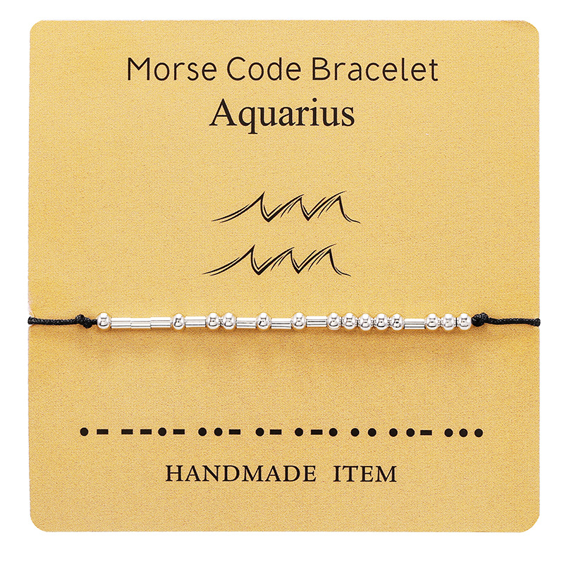 Create Your Own Morse Code Bracelet Kit