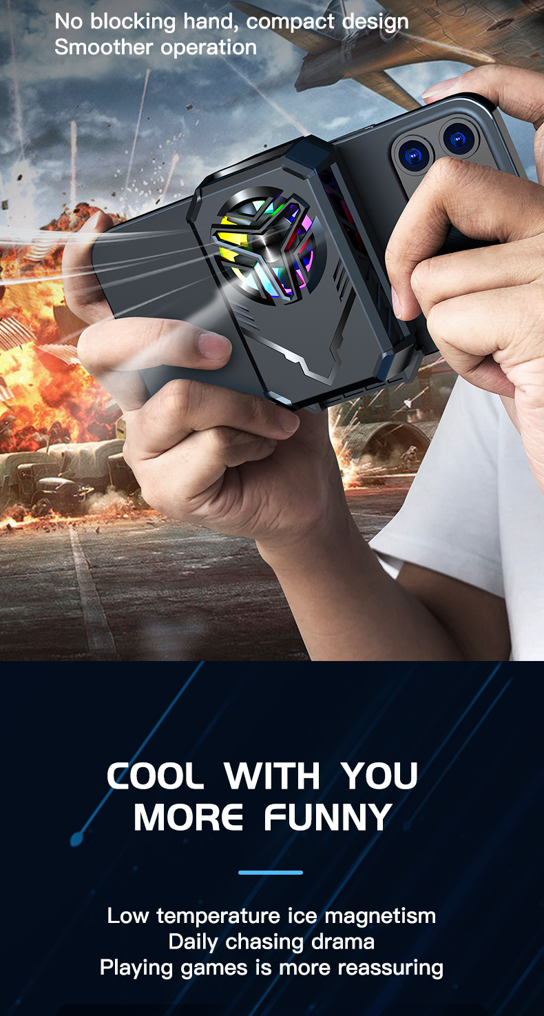 F30 Phone Cooler Rechargeable Battery Suitable Types Gaming Temu