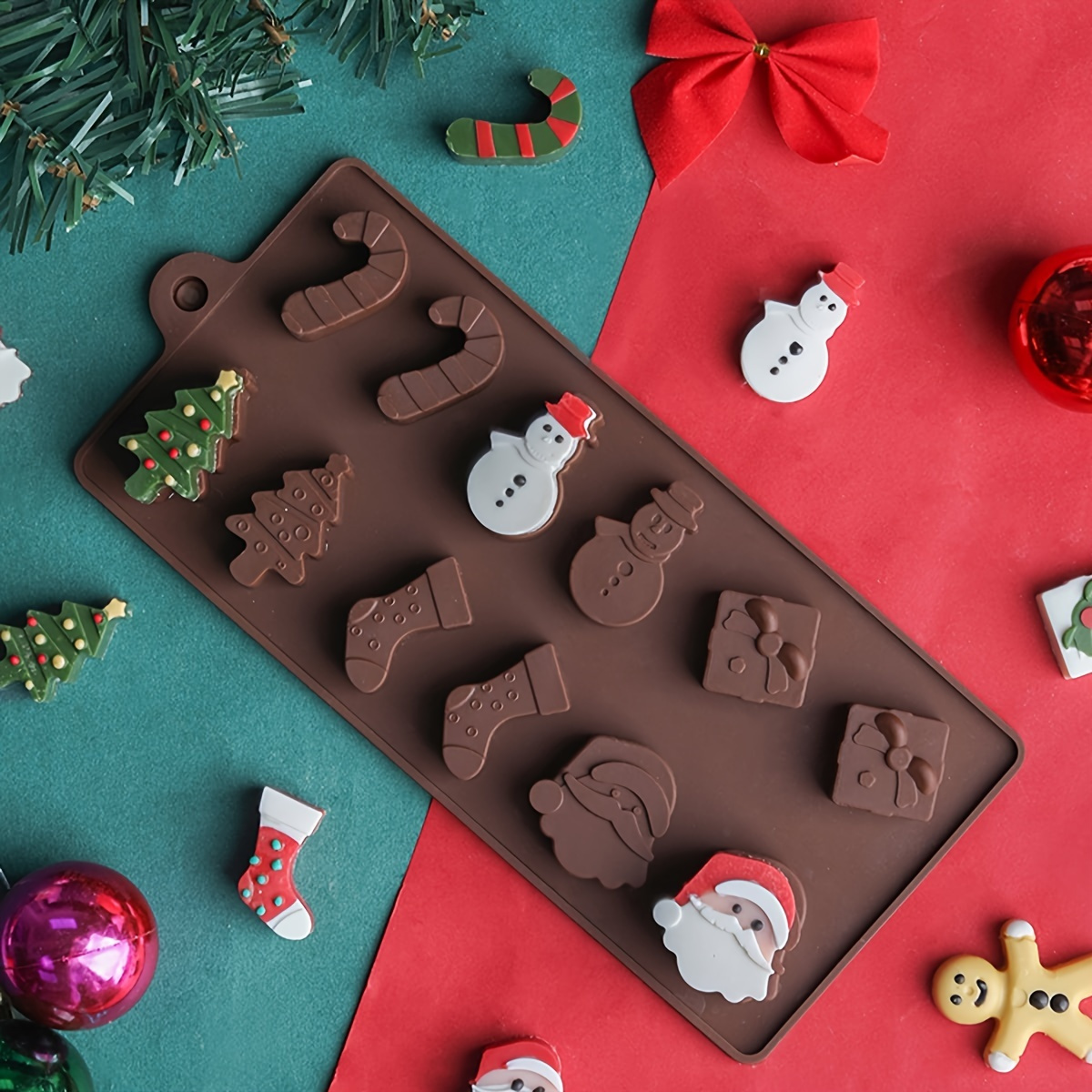 christmas mold silicone