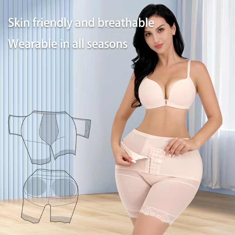 Cheap Seamless Breathable Mesh Intimates Body Shaper Panties High Waist  Shapewear Elastic Intimates Slimming Girdle Underwear