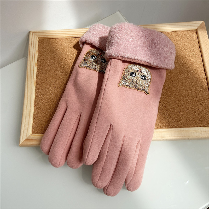 Gloves For Women Winter Velvet Thickened Windproof Warm - Temu