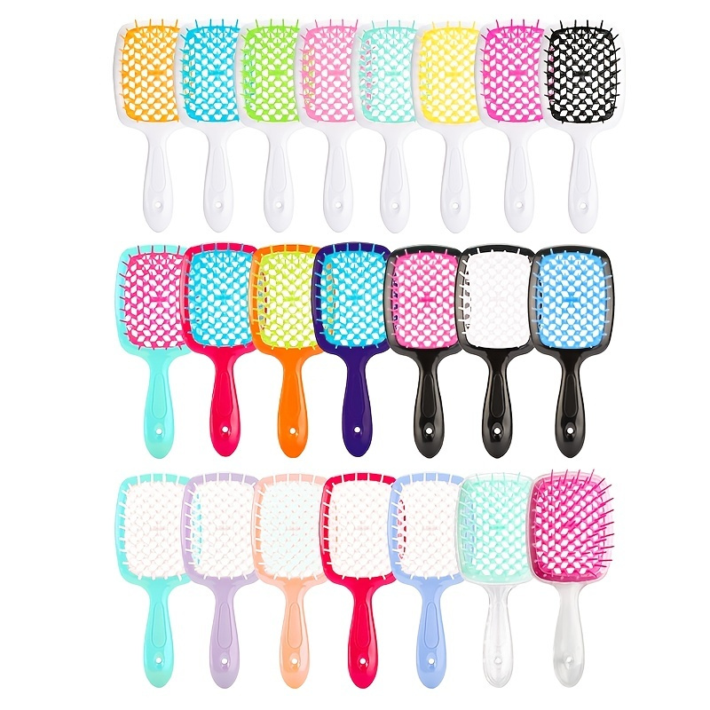 Hair Comb Styling Combing Hair Brush Massage Comb Women's Comb Relax Elastic Massage Comb Portable Massage Brush