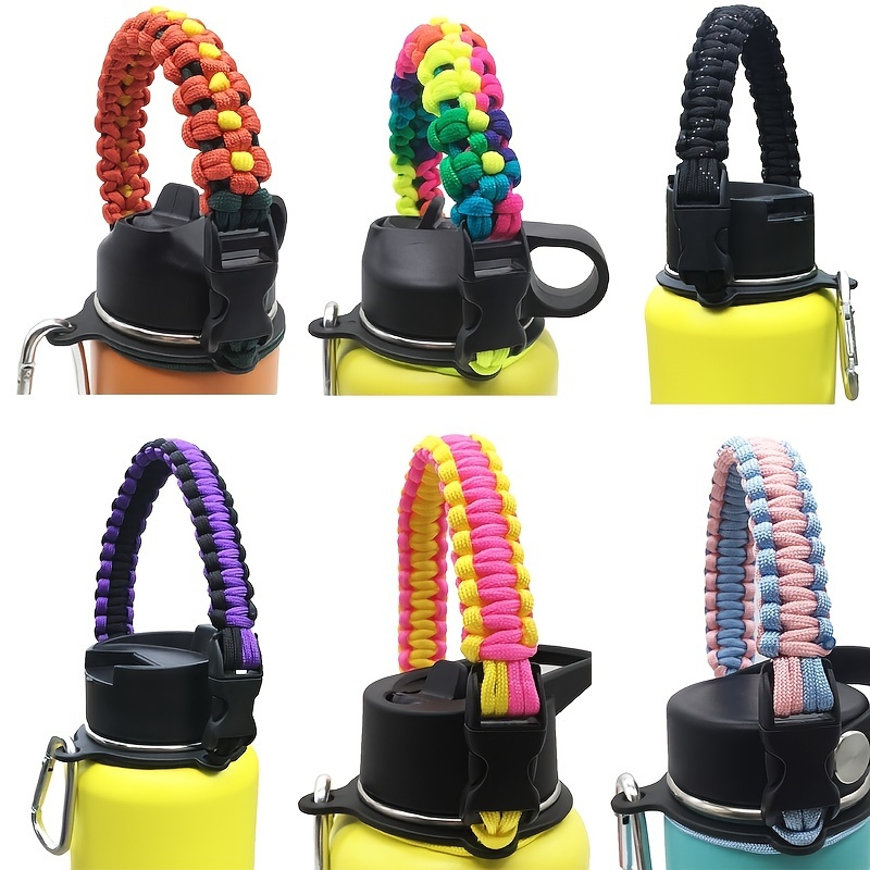 Paracord Handle For Water Bottle 12 64oz Water Bottle Handle Strap