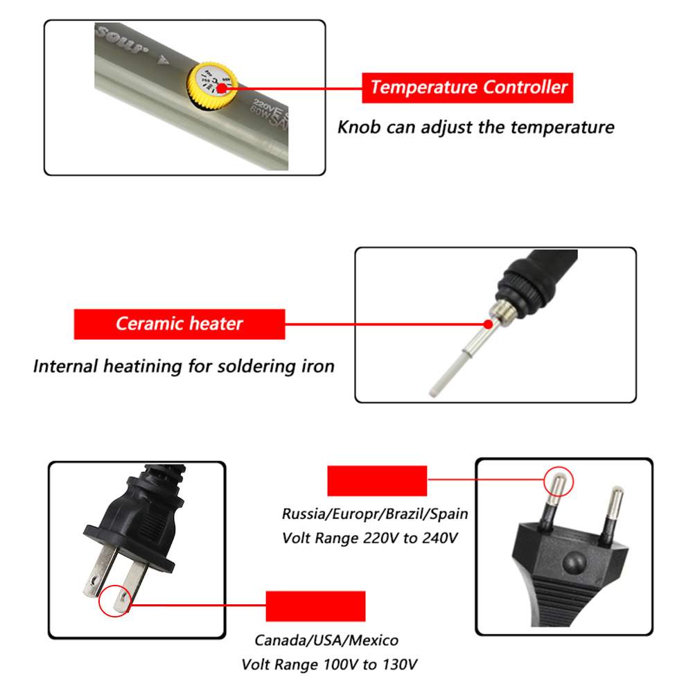 Soldering Accessories Kit Soldering Tool Electric - Temu